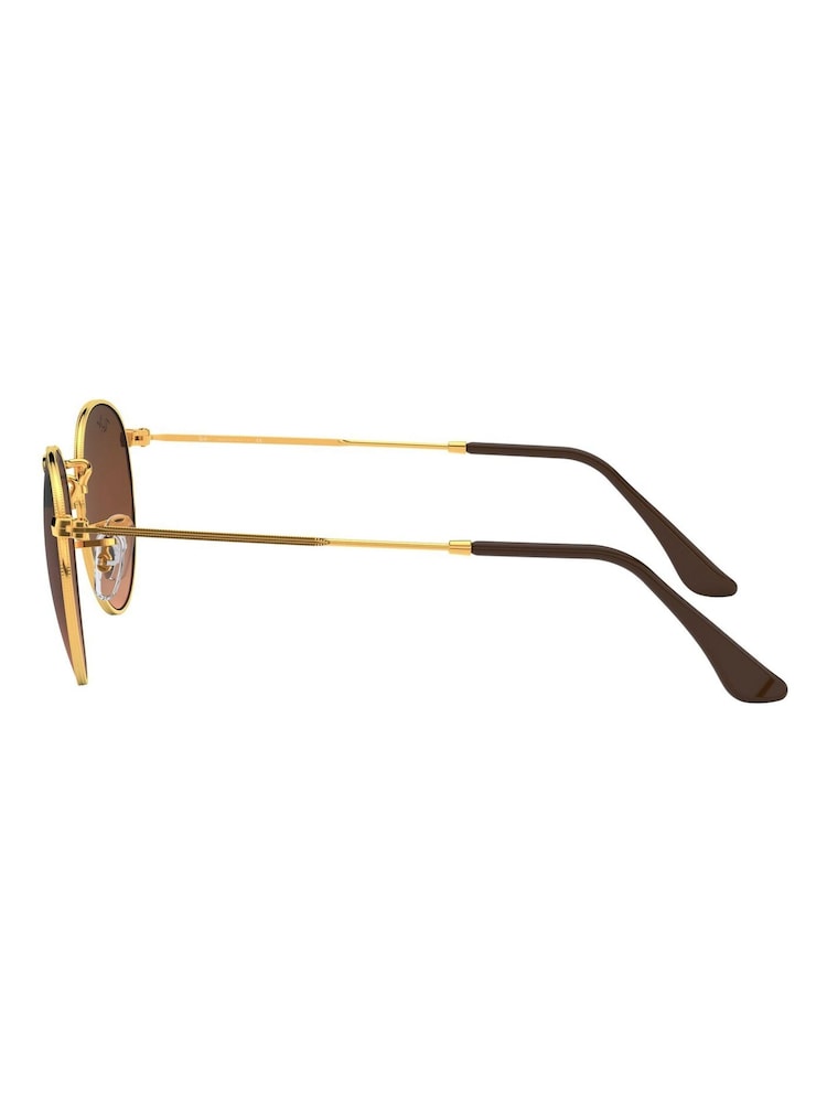 Ray-Ban Small Round Metal Sunglasses - Image 6 of 12