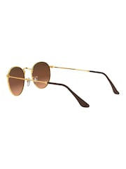 Ray-Ban Small Round Metal Sunglasses - Image 7 of 12