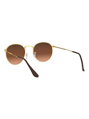 Ray-Ban Small Round Metal Sunglasses - Image 8 of 12