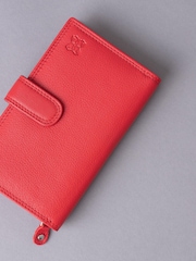 Lakeland Leather Red Medium Tab Purse - Image 5 of 5