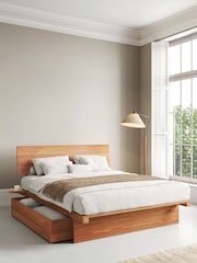 Get Laid Beds Cinnamon Japanese Solid Wood Storage Bed Combo - Image 1 of 4