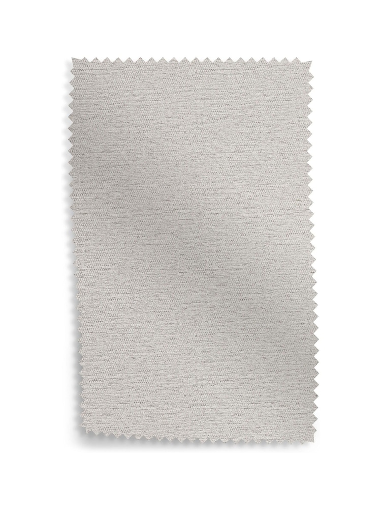 Tweedy Chenille Oyster Natural Sherlock Highback Armchair - Image 9 of 9