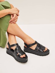 Schwarz - Forever Comfort® Schuhe mit dicker Plateausohle - Bild 1 von 1