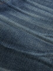 Dark Blue Slim Stretch Denim Shorts - Image 5 of 5