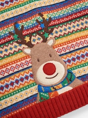 Jojo Maman Bébé Reindeer Appliqué s fairskim vzorcem - Slika 5 iz 6