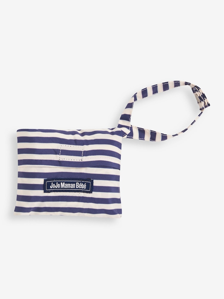JoJo Maman Bébé Navy Stripe Pack-Away Pocket Highchair - Image 2 of 2