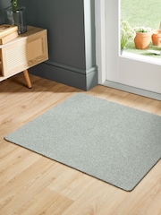 My Mat Muted Green Cotton Doormat - Image 2 of 5