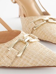 Neutral Forever Comfort® Hardware Point Slingback Heel Shoes - Image 8 of 8