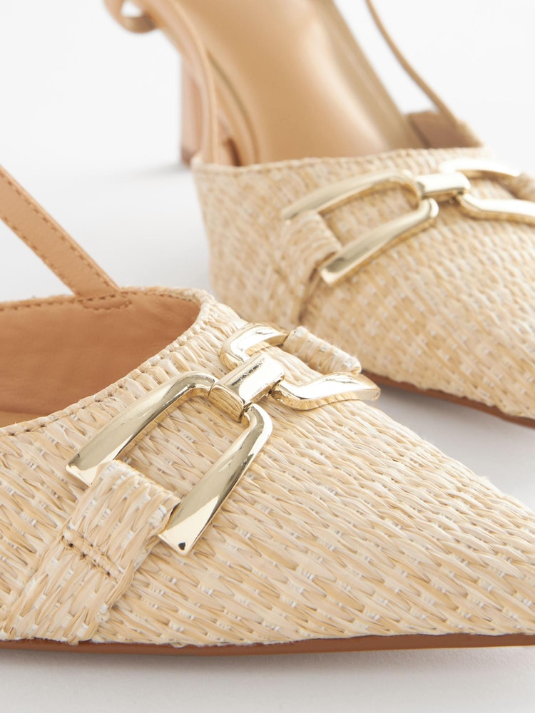 Nevtralno - Koničasti čevlji z odprto peto Forever Comfort® Hardware - Slika 8 iz 8 Nevtralno - Koničasti čevlji z odprto peto Forever Comfort® Hardware - Slika 8 iz 8