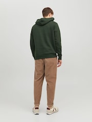JACK & JONES Green Long Sleeve Logo Hoodie - Image 2 of 5