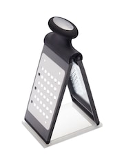 Masterclass Silver Smart Space Compact Vegetable Grater - Image 1 of 1