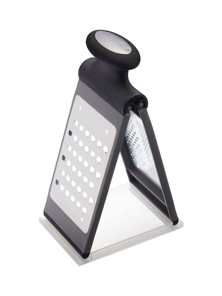 Masterclass Silver Smart Space Compact Vegetable Grater - Image 1 of 1