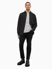 Черный - Рубашка с длинными рукавами Allsaints Gleason - Image 3 of 6