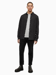 Черный - Рубашка с длинными рукавами Allsaints Gleason - Image 4 of 6
