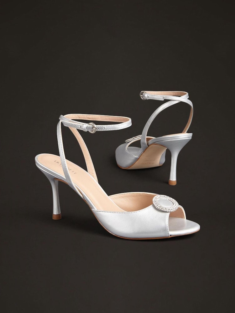 LK Bennett Belle Leather Wedding Shoes - Image 2 of 3
