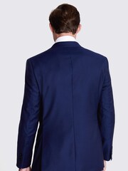 MOSS x Cerutti Blue Tailored Fit Twill Suit Jacket - Image 7 of 7