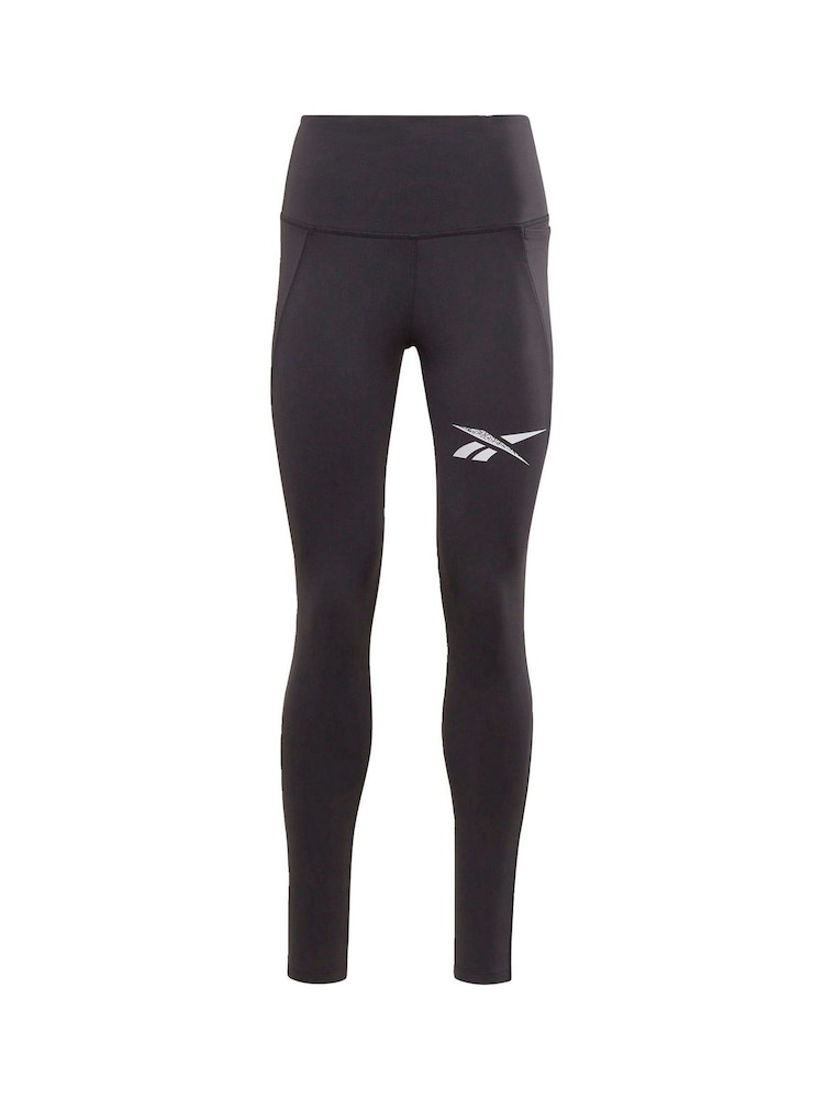 Reebok Black Lux Vector Leggings - Image 4 of 4