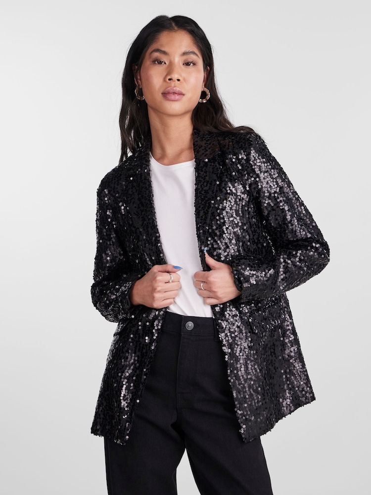 Pieces Pailletten-Blazer - Bild 1 von 5