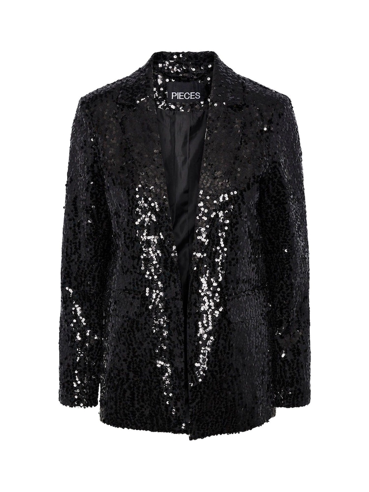 Pieces Pailletten-Blazer - Bild 5 von 5
