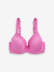 Bright Pink Active Sports High Impact Dry Tech Full Cup Wired Bra B-G - Image 8 of 10
