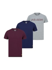Lyle And Scott August Loungewear T-Shirts 3 Pack - Image 1 of 5