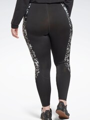Reebok Plus Size Modern Safari Black Leggings - Image 2 of 6