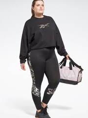 Reebok Plus Size Modern Safari Black Leggings - Image 3 of 6