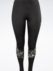 Reebok Plus Size Modern Safari Black Leggings - Image 6 of 6