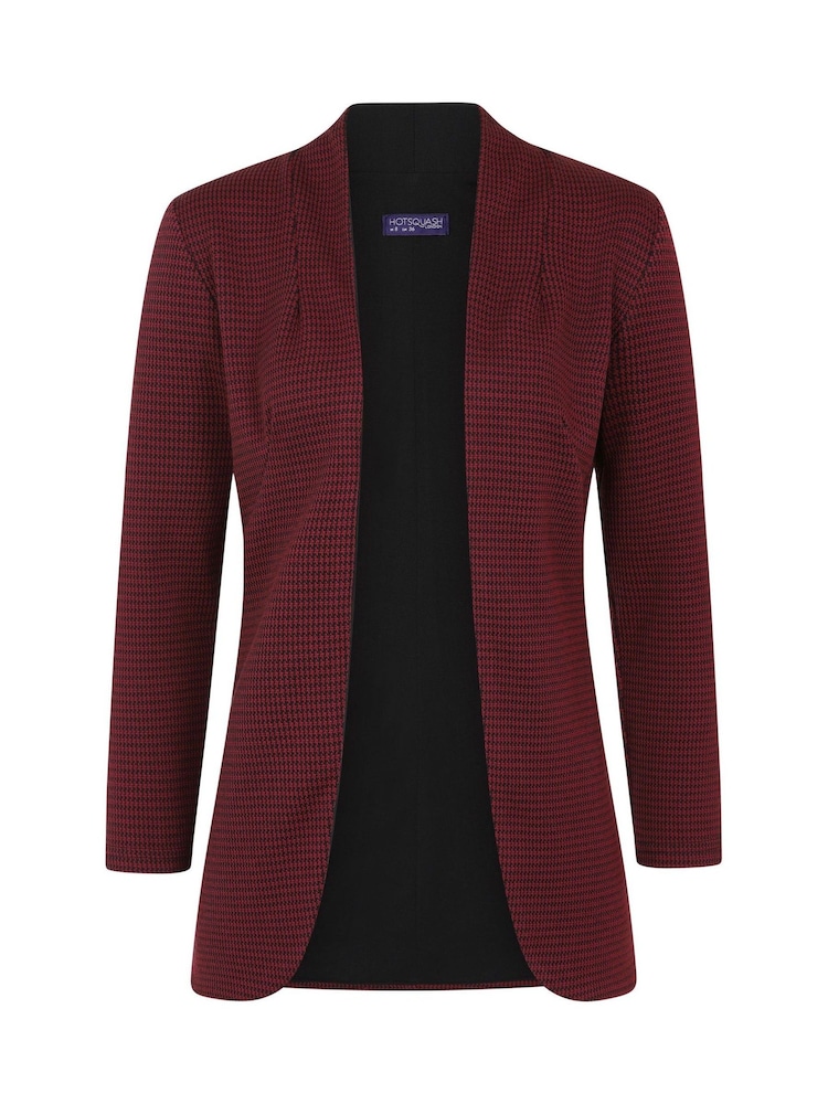 Hot Squash Green 3/4 Sleeve Stretch Blazer - Image 4 of 4