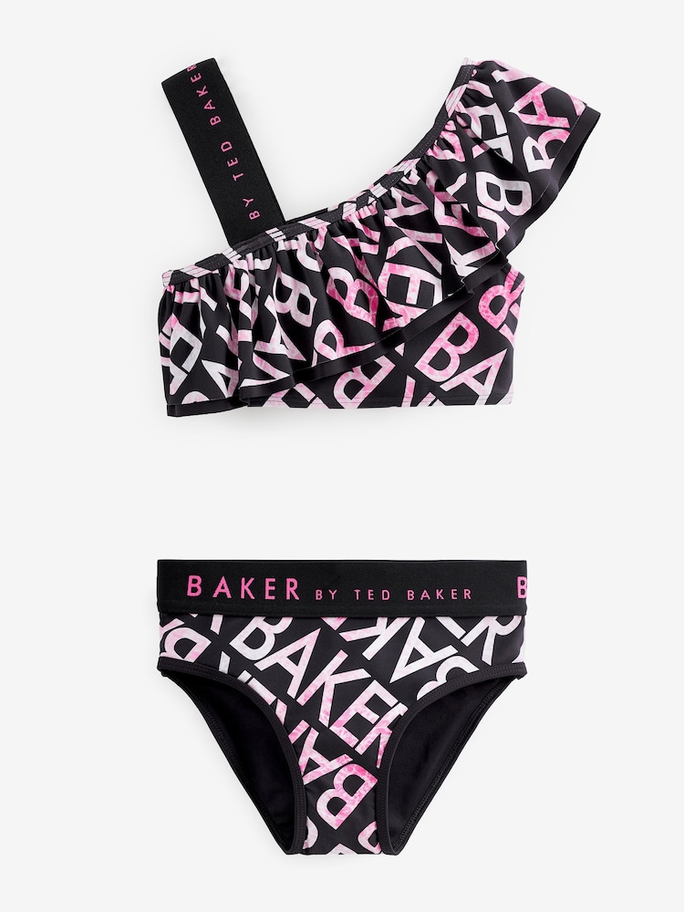 Mornarica - Baker by Ted Baker Frilled Logo Bikini - Slika 1 iz 6 Mornarica - Baker by Ted Baker Frilled Logo Bikini - Slika 1 iz 6