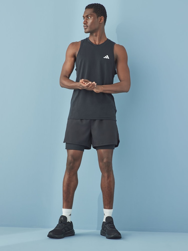 adidas Black Train Essentials Feelready Training Vest - Image 3 of 7