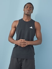 Zwart - adidas Train Essentials Feelready Training Vest - Image 4 of 7