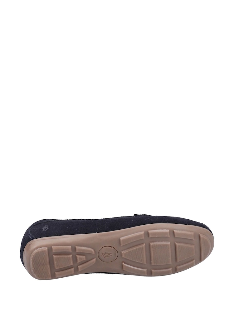 modra - Hush Puppies Molly Snaffle Leather mokasini čevlji - Slika 4 iz 4