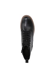 Naturalizer Dara Black Leather Ankle Boots - Image 6 of 7