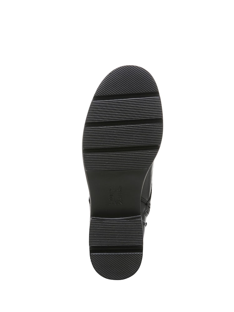 Naturalizer Dara Black Leather Ankle Boots - Image 7 of 7