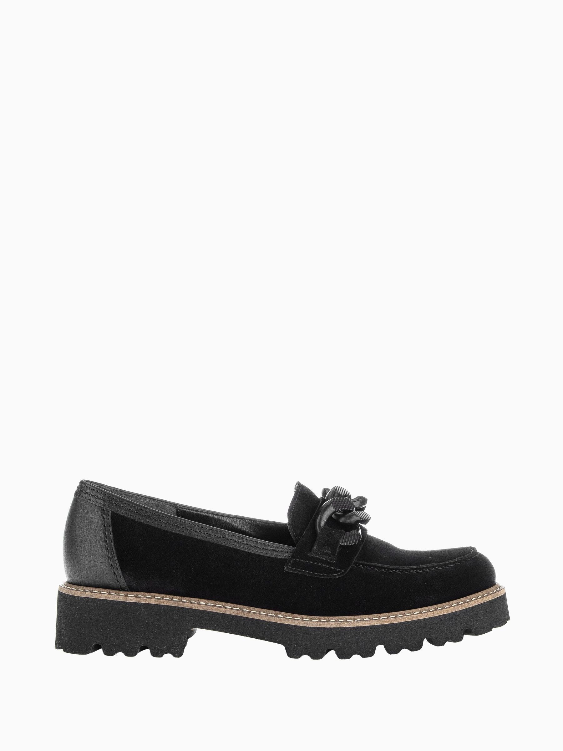 Buy Gabor Squeeze Black Loafers from the Next UK online shop