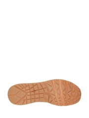 Skechers Light Pink Standard Fit Womens Uno Stand On Air Trainers - Image 5 of 5