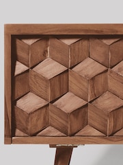 Swoon Dark Brown Terning TV Unit - Image 6 of 8