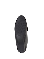 Pavers Casual Leather Black Moccasin Shoes - Image 5 of 5