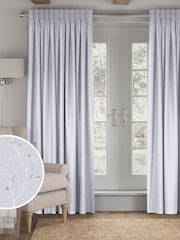 Natural Pebble Aya Made To Measure Curtains - Image 1 of 9