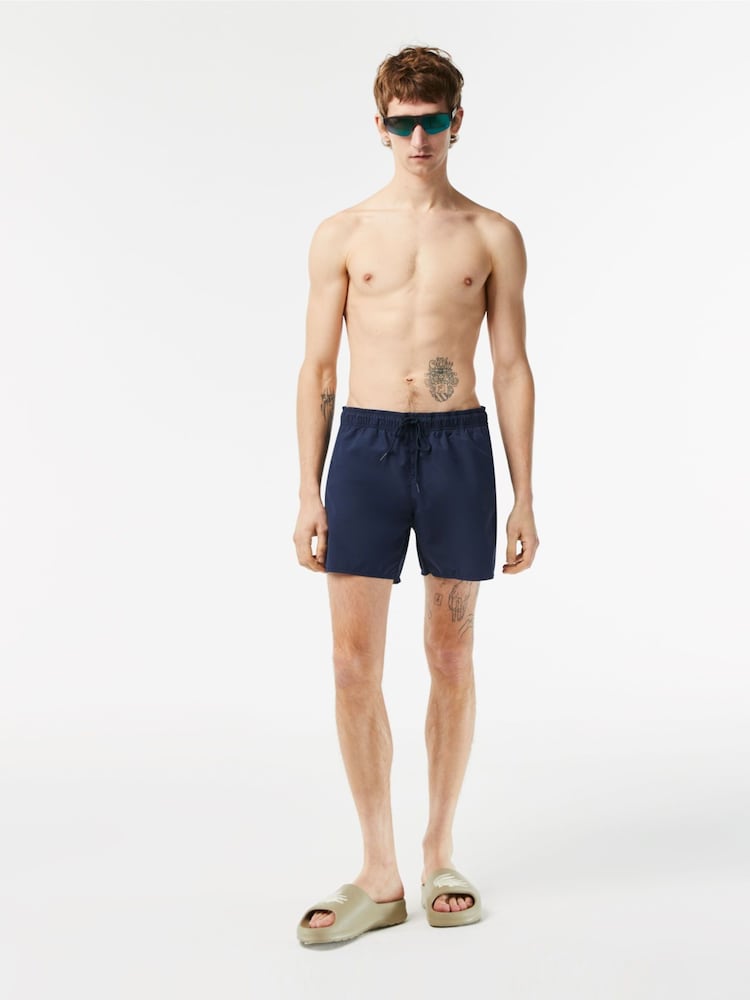 Lacoste Lightweight Swim Shorts - Image 2 of 7