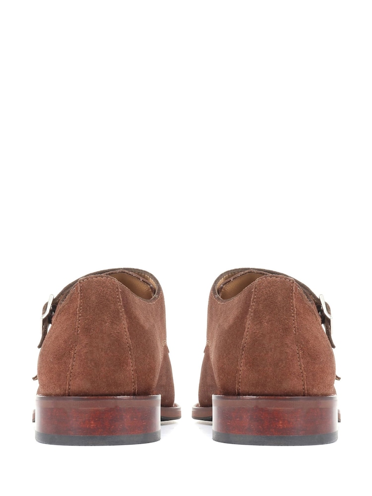 Jones Bootmaker Nathaniel Leather Double Monk Shoes - Image 4 of 6