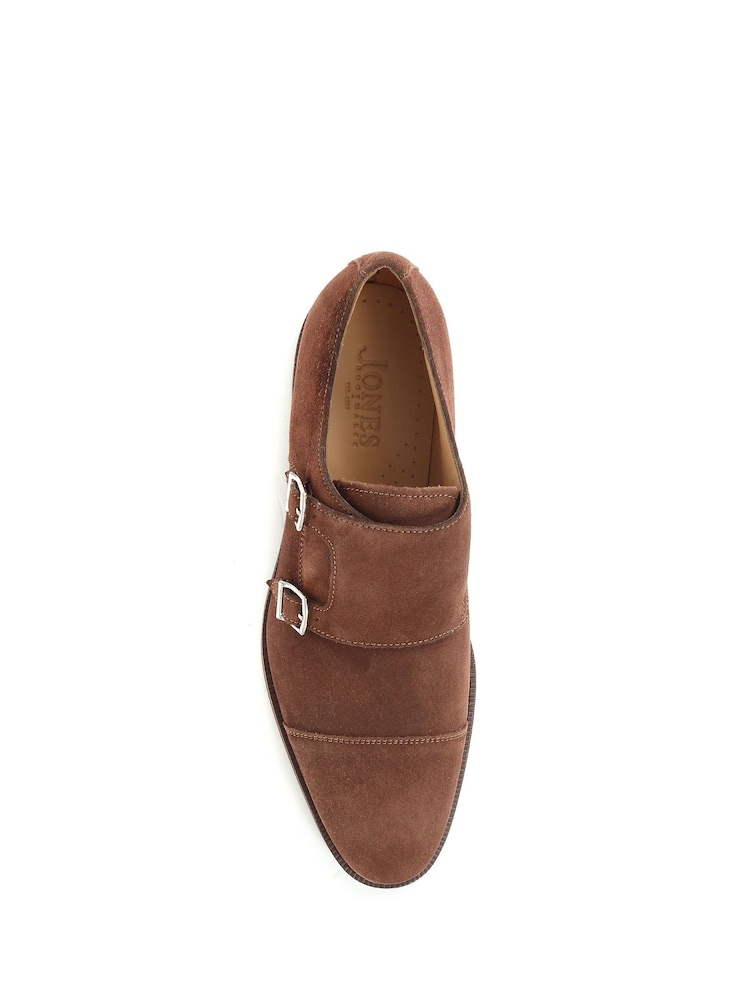 Jones Bootmaker Nathaniel Leather Double Monk Shoes - Image 5 of 6