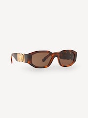 Versace Brown Medusa Biggie Sunglasses - Image 1 of 14