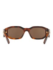 Versace Brown Medusa Biggie Sunglasses - Image 7 of 14