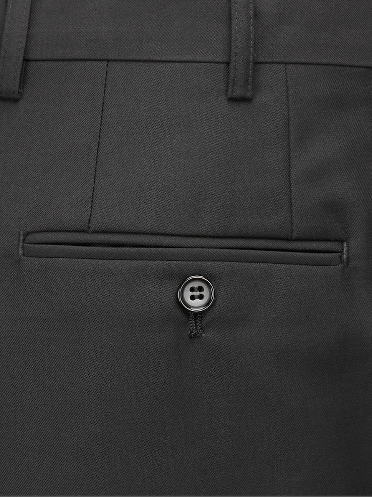 Skopes Black Tailored Fit Madrid Suit: Trousers - Image 4 of 4