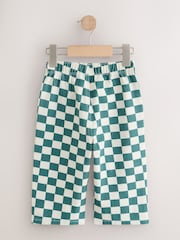 White/Green Checkerboard - ខោ​សម្រាប់​ទាញ​ចូល​ក្នុង​ធុង (3ខែ-7ឆ្នាំ) - រូបភាព 7 នៃ 9