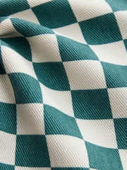 White/Green Checkerboard - ខោ​សម្រាប់​ទាញ​ចូល​ក្នុង​ធុង (3ខែ-7ឆ្នាំ) - រូបភាព 8 នៃ 9