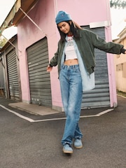 Levi's® Idle Time Middy Straight Jeans - Image 2 of 3