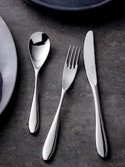 Robert Welch Silver 24pc Bourton Cutlery Set - Image 1 of 4